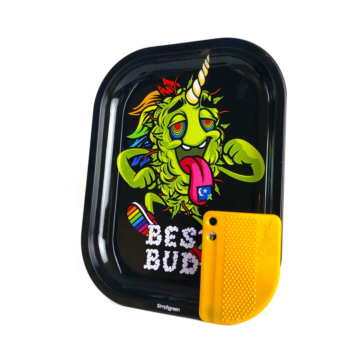 Best Buds | Vassoietto "Unicorn" + Grinder Card
