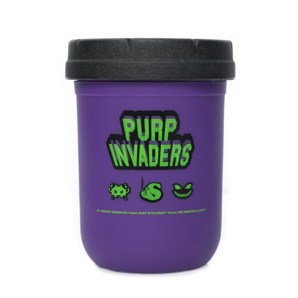 Purple Invaders Jar