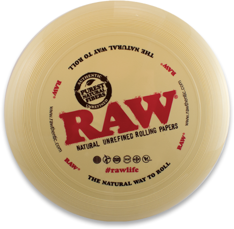 Frisbee - Raw flying disc vassoietto per rollare