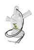 'Black Leaf' 'Tiny Bird' Bubbler