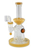 blaze glass bong giallo per estratti