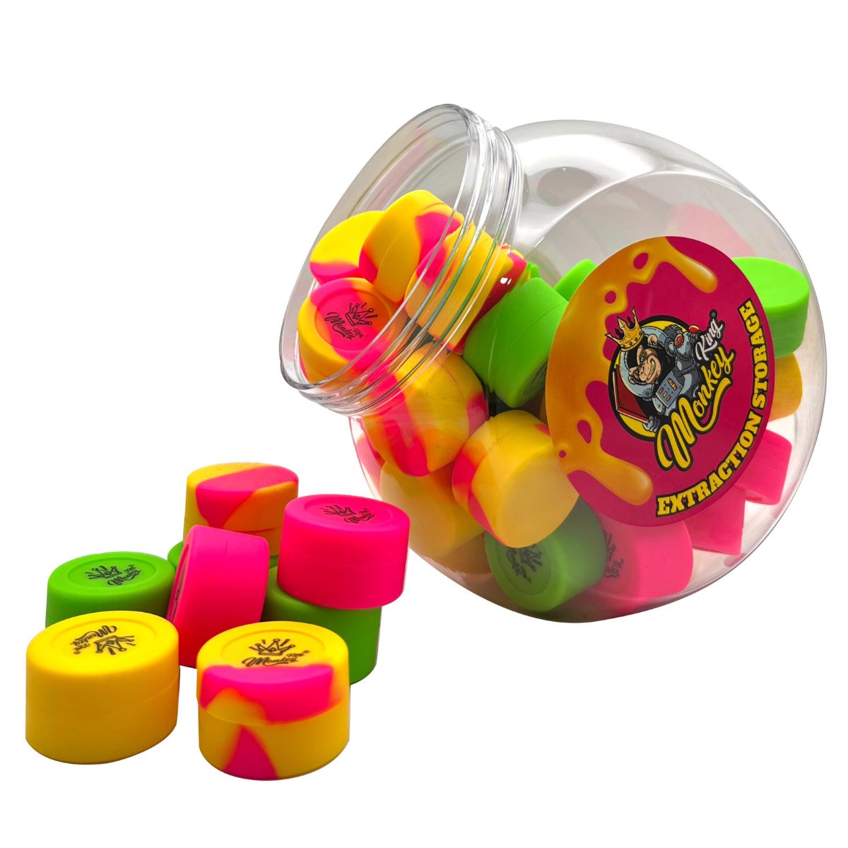 Monkey King Extractor Storage – Contenitore in Silicone per Estratti