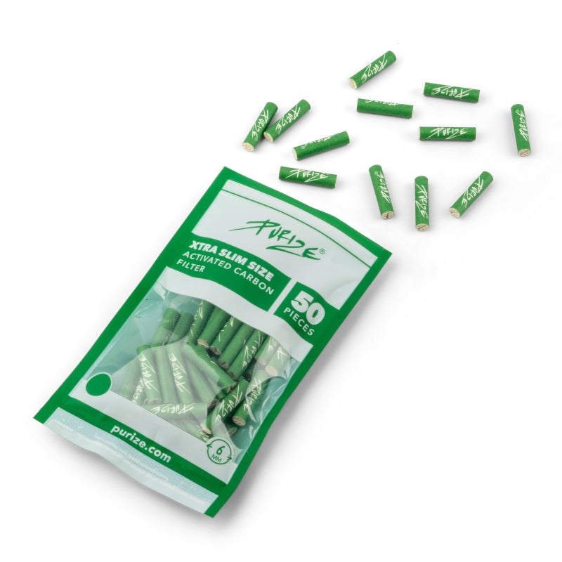 PURIZE - FILTRI AI CARBONI ATTIVI 50pz 6mm