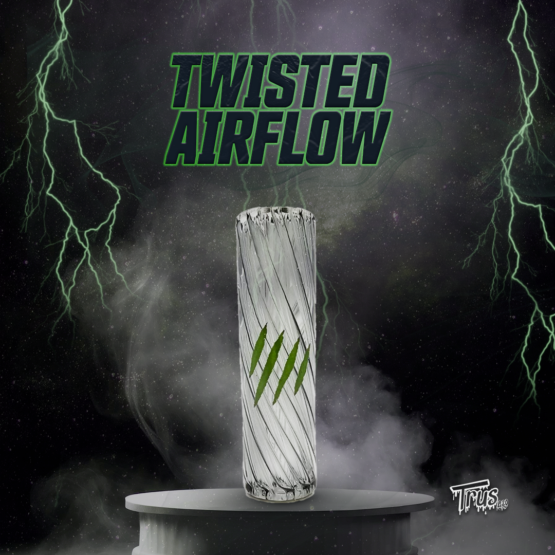 Airflow Twist glass tips