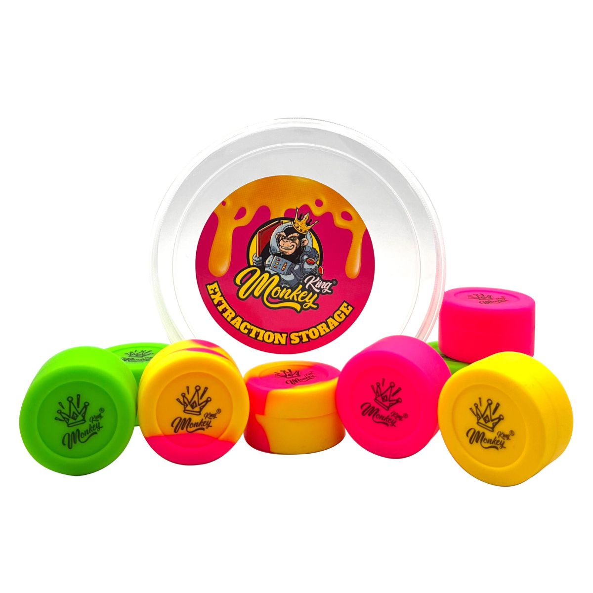 Monkey King Extractor Storage – Contenitore in Silicone per Estratti