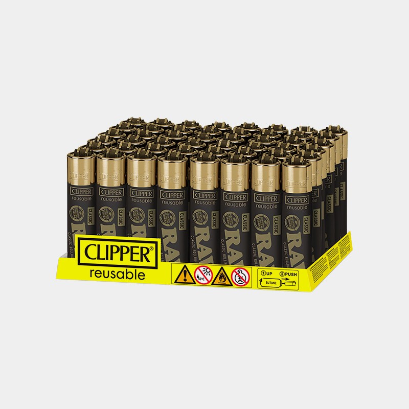 Clipper Raw Black & Gold