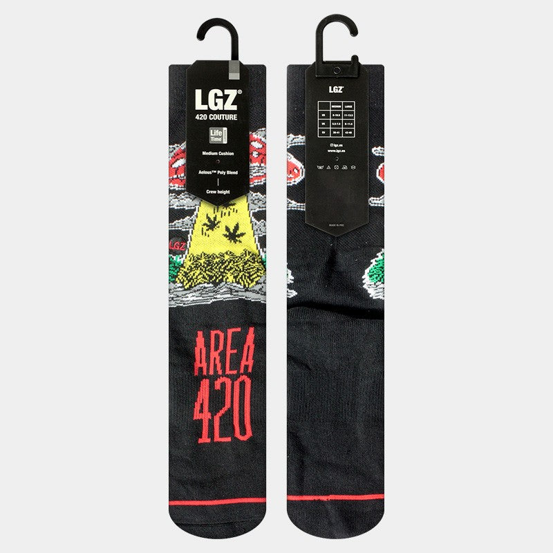 LGZ Crew Sock - Area 420