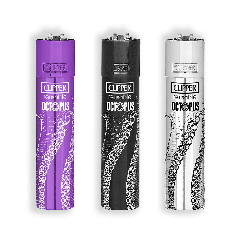 CLIPPER LARGE METAL OCTOPUS
