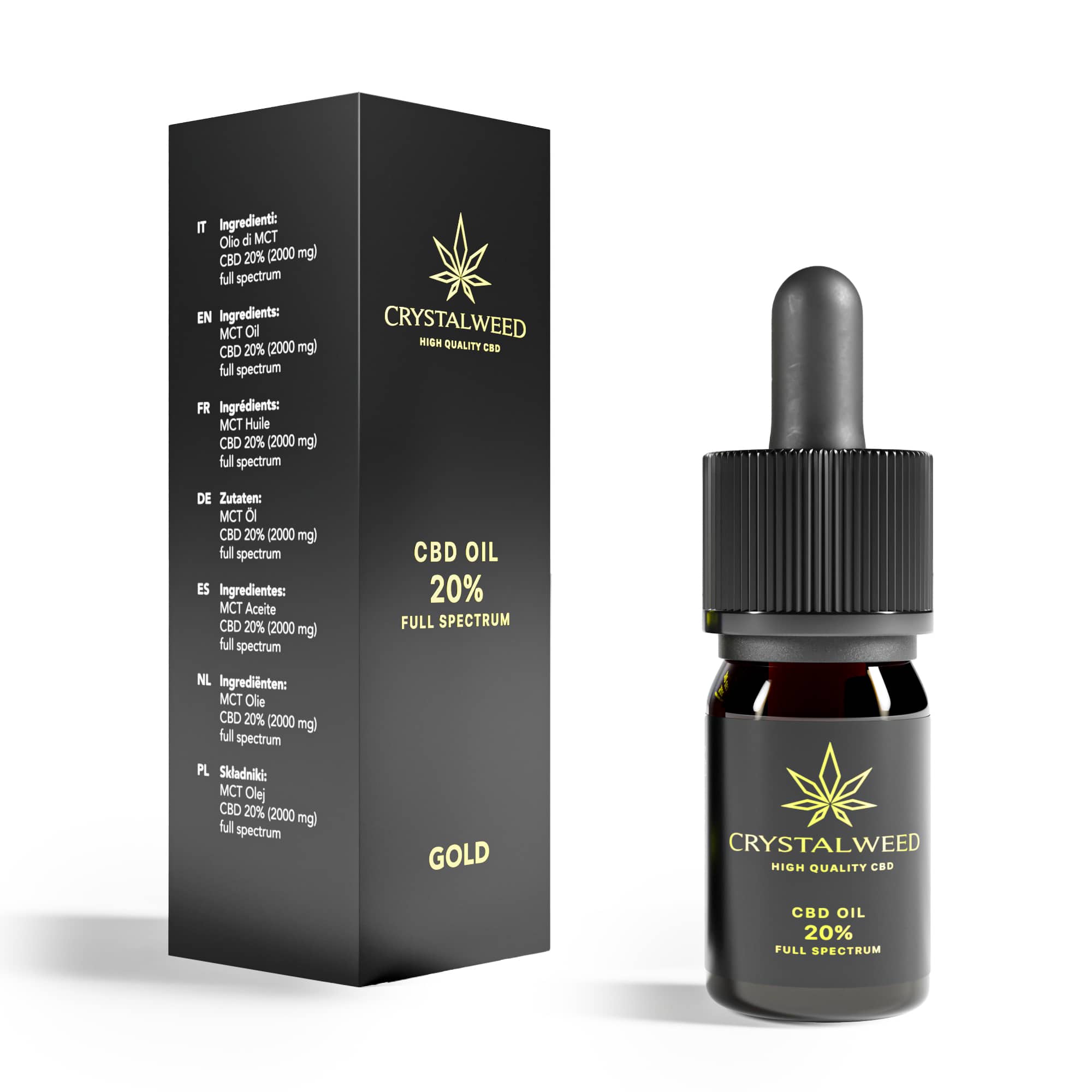 Olio di CBD 20% Full Spectrum