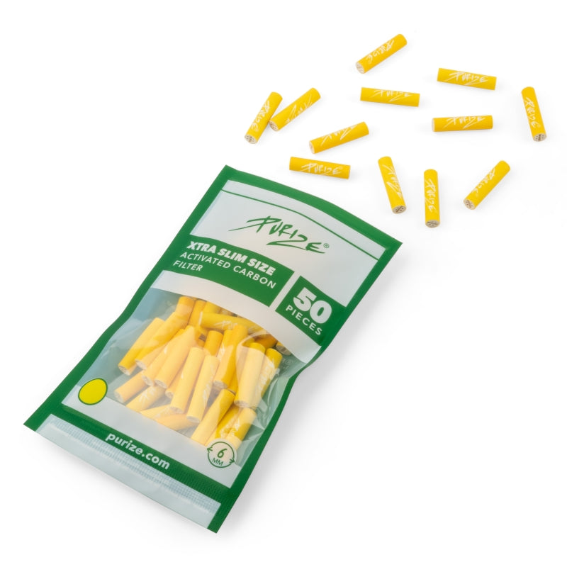 PURIZE - FILTRI AI CARBONI ATTIVI 50pz 6mm