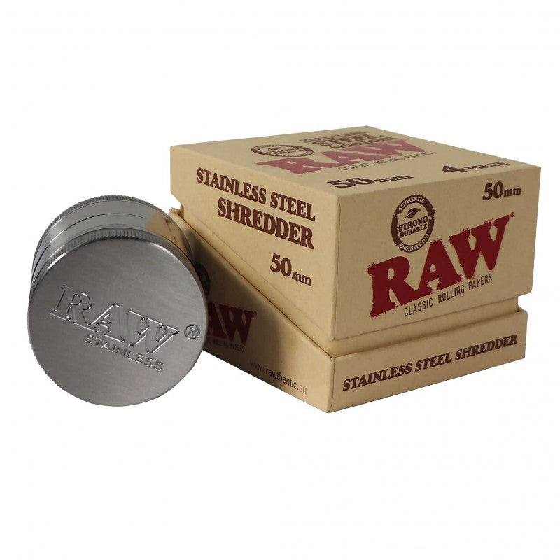 RAW STAINLESS STEEL GRINDER 4 PARTI 50mm