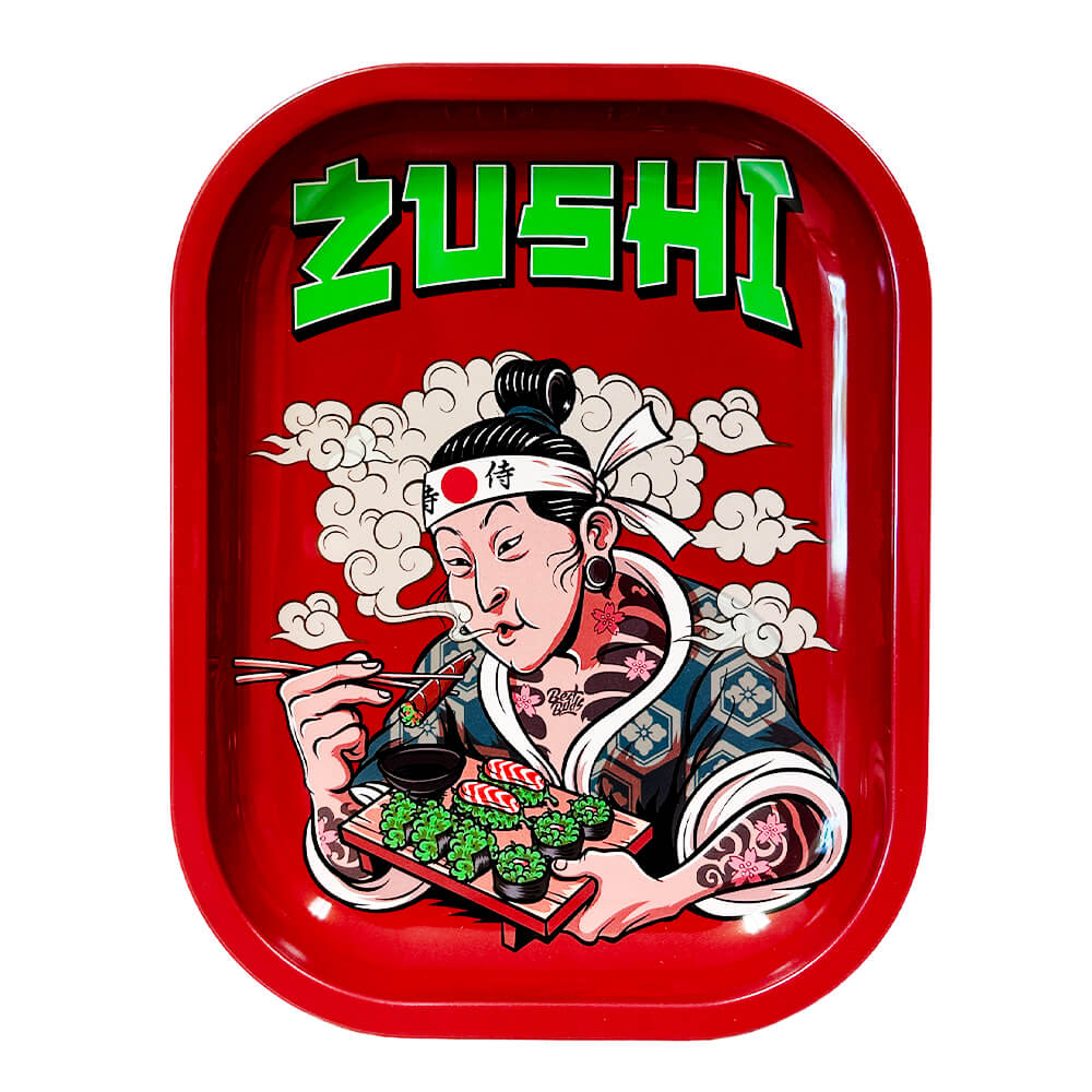 "Zushi" Vassoio per Rollare in Metallo 14x18cm