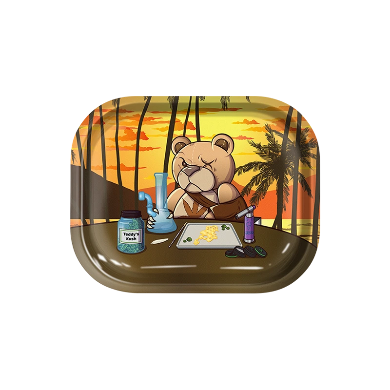 Vassoio per Rollare "Teddy Montana Dab Or Die" 18x14 cm