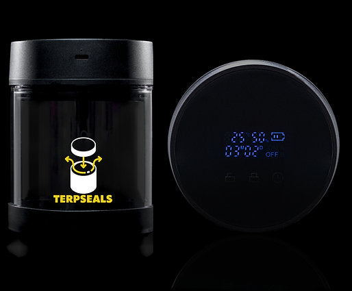 Terpseals Glass Jar – Barattolo di Conservazione in Vetro con Vuoto Digitale
