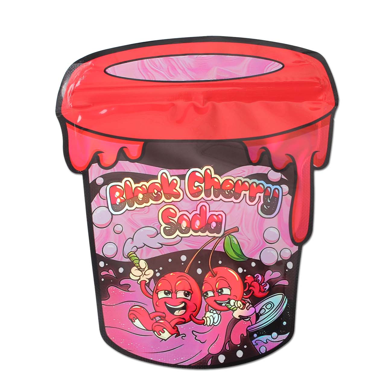 zip bags blackcherry