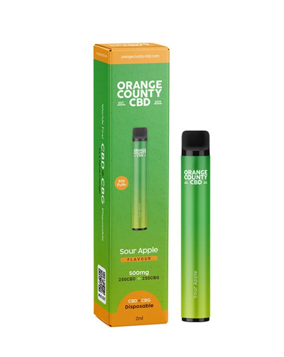 Sour Apple - Puff CBD Vape Pen | 500mg