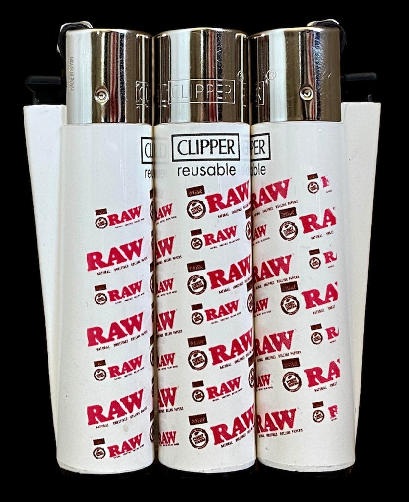 Clipper Raw White Logo